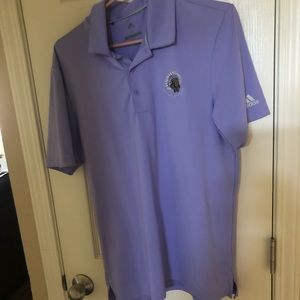 Light purple golf polo